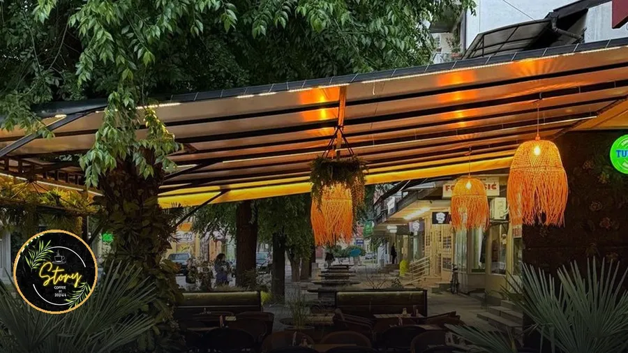 Café Story Trstenik website — homepage